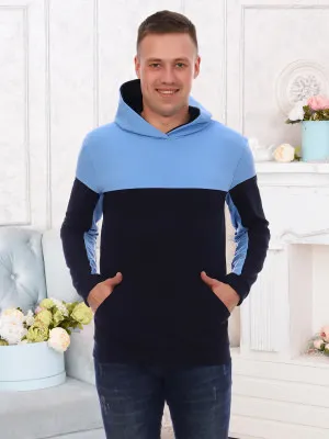 Томас(син) Толстовка р.58 футер(80% хлопок,15% п/э, 5% лайкра) 