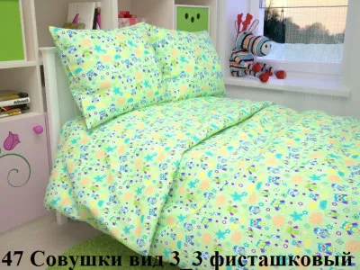 Совушка КПБ бязь 110*140