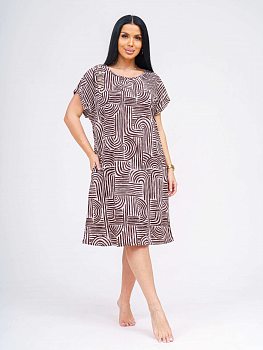 Грета(шоколад) туника р.56